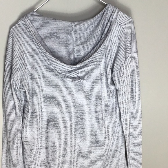 Banana Republic > Striped Hooded Sweatshirt Small - Picture 9 of 9